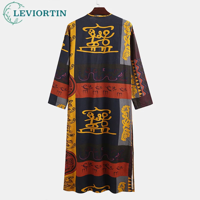 Casual-African-Kaftan-Homme-Muslim-Robes-Ethnic-Print-Long-Sleeve-Cotton-Pockets-Robes-Islamic-Arab-Kaftan-2 Casual-African-Kaftan-Homme-Muslim-Robes-Ethnic-Print-Long-Sleeve-Cotton-Pockets-Robes-Islamic-Arab-Kaftan-2