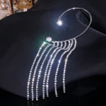 kf-S2ab07dc050fd4ef9803f43b8dadc53d1y-Korean-Style-Long-Tassel-Rhinestone-Earring-for-Women-Luxury-Shining-Crystal-Ear-Clip-Earrings-Bride-Wedding